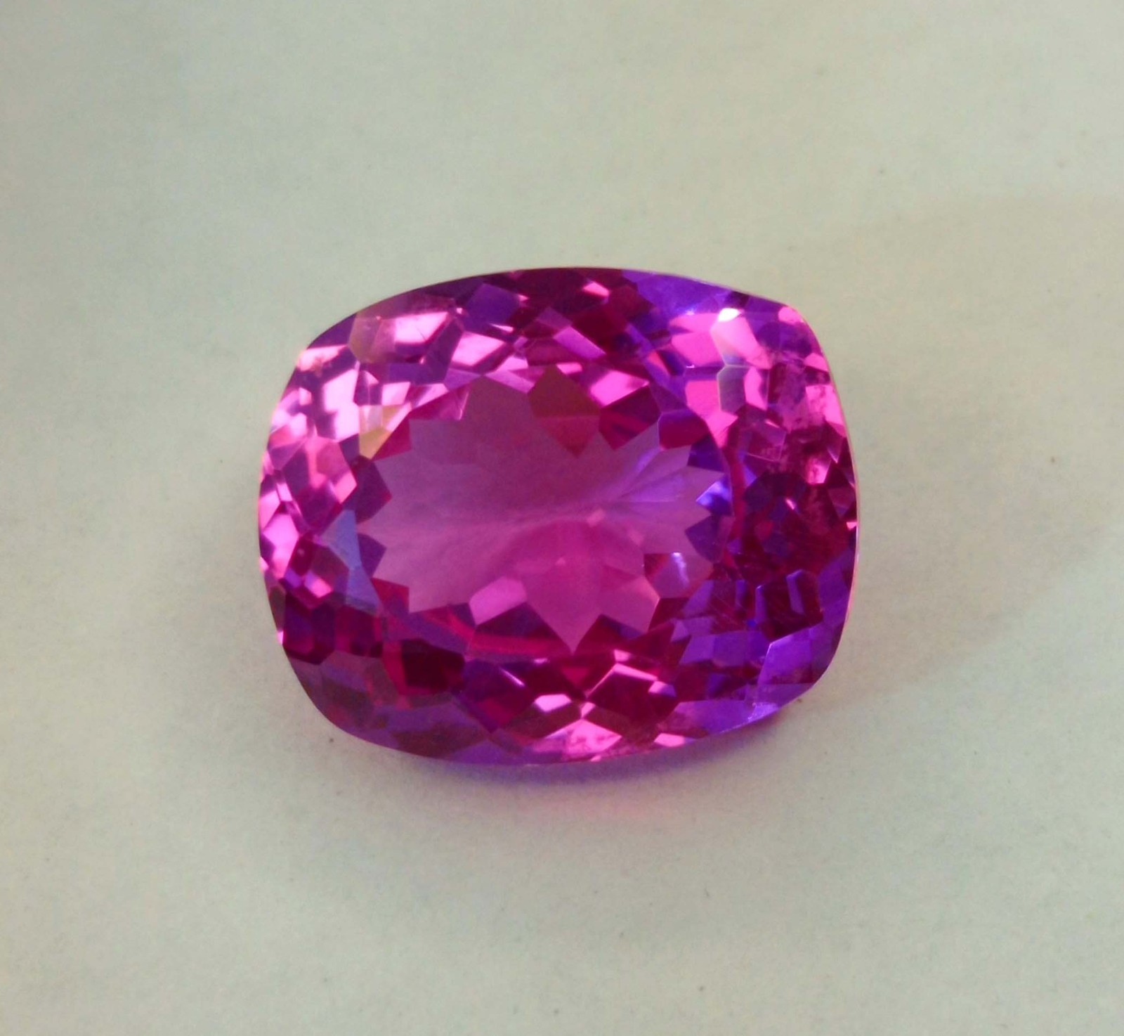 Pink Sapphire Cushion Cut 14-16 Ct Natural Certified Loose Gemstone RK288