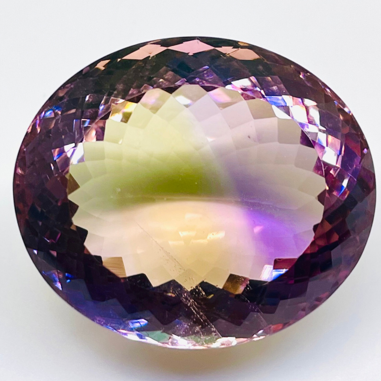 VVS 83 Cts Natural Ametrine Certified Huge Pendant Size Oval Untreated Gemstone