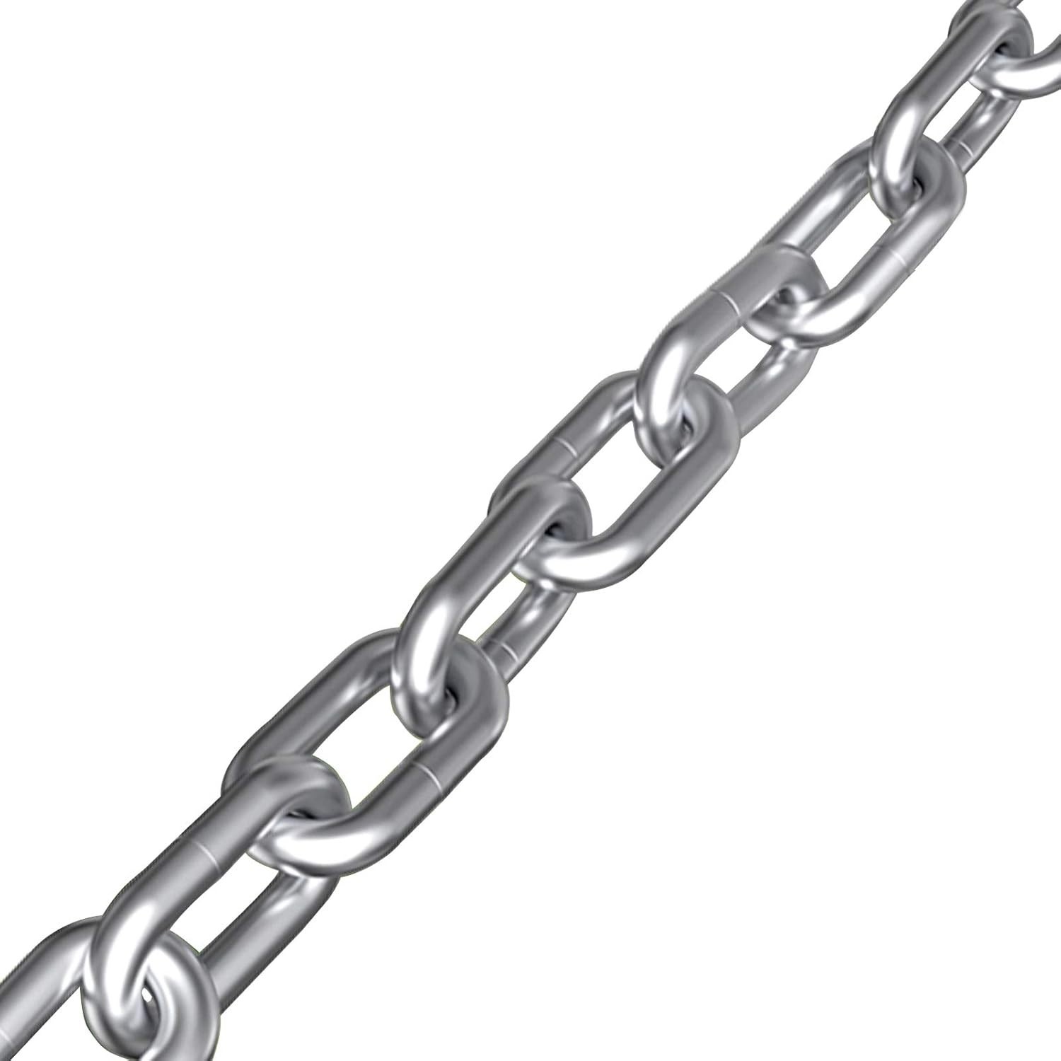 Heavy Duty Stainless Steel Link Chain, 5/16″ x 6.5ft