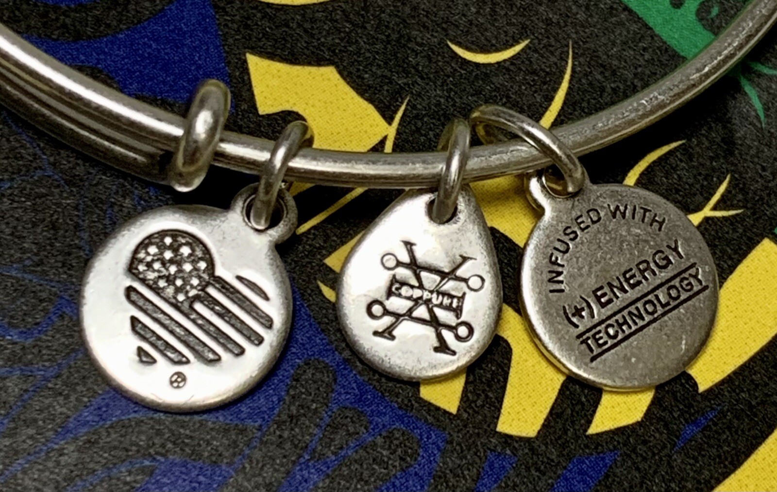 Alex and Ani AUSTRALIA Silver Charm Bangle Bracelet THE Great Outback Kangaroo