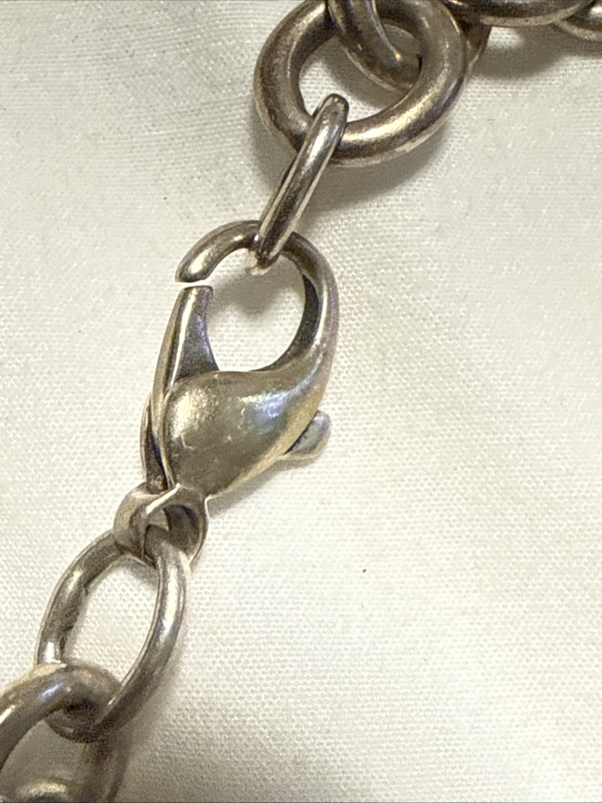 Tiffany & Co. Sterling Silver Heart Tag Bracelet Guaranteed Authentic