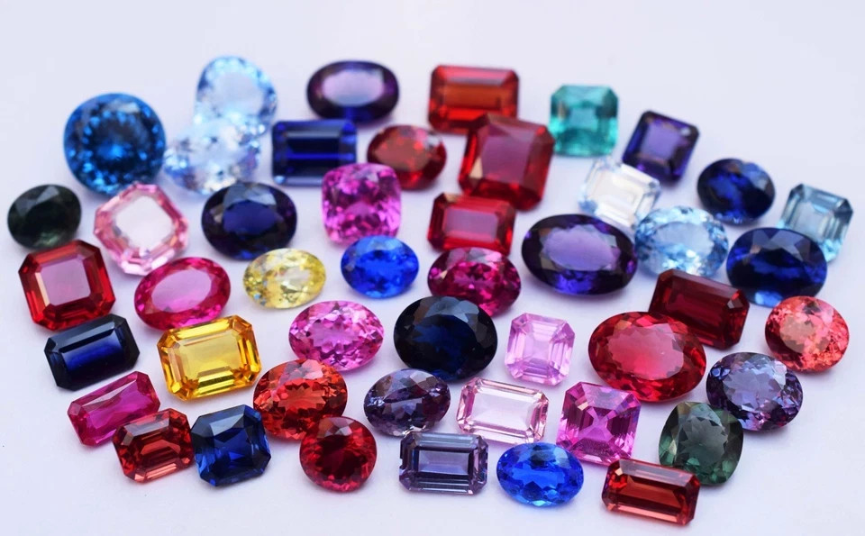 50 Ct Natural Multi Color Topaz Mixed Shape Flawless Certified Gemstone Lot