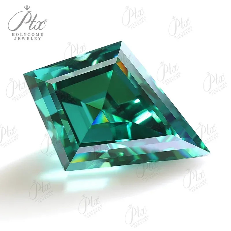Natural Color Kite Cut Loose Moissanite Stone VVS1 1-9ct Gemstones for Jewelry