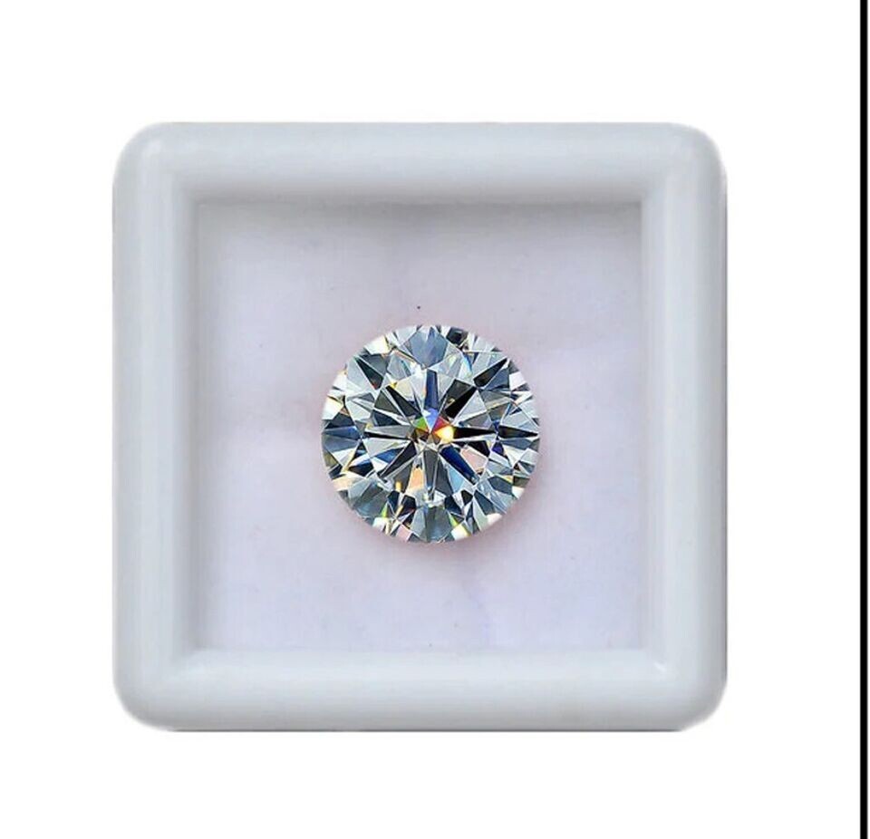 Lab-Grown 3.00 Ct CVD Diamond 9.50 mm Round D, IF Clarity, Certified Diamond