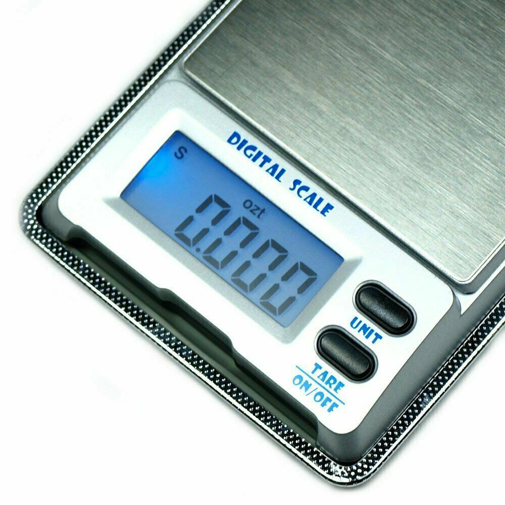 500g x 0.01g Digital Pocket Scale 0.01g Precision Jewelry Scale with Hard Case