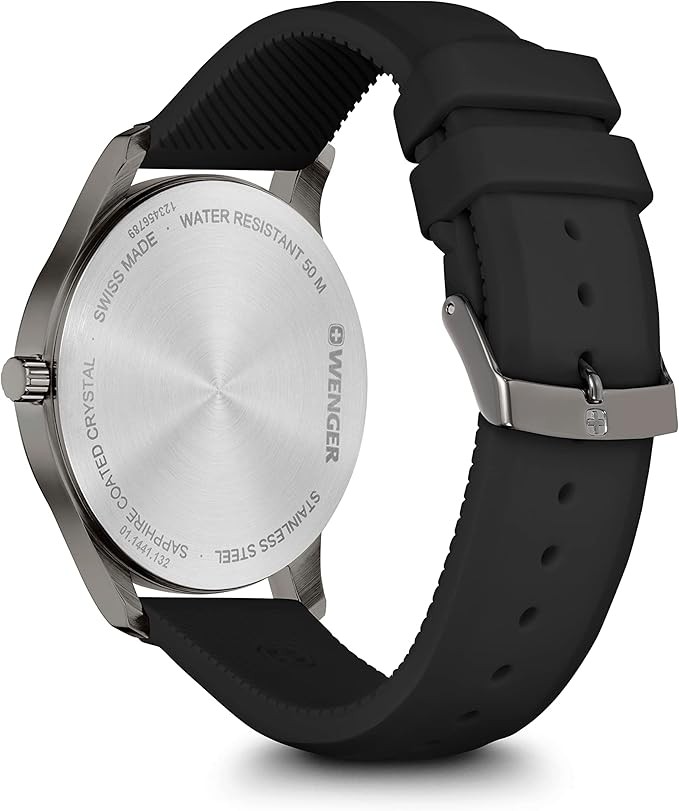 Wenger Swiss Army Men’s 01.1441.132 City Sport White Dial Watch 42mm