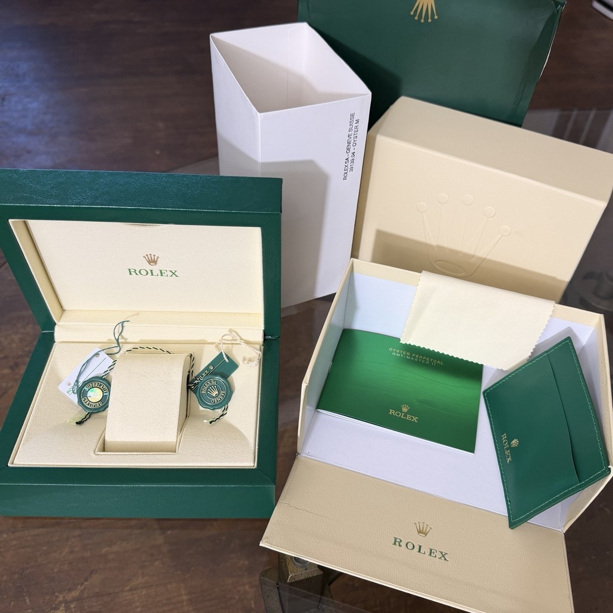 Rolex Box and Manuals Set Empty