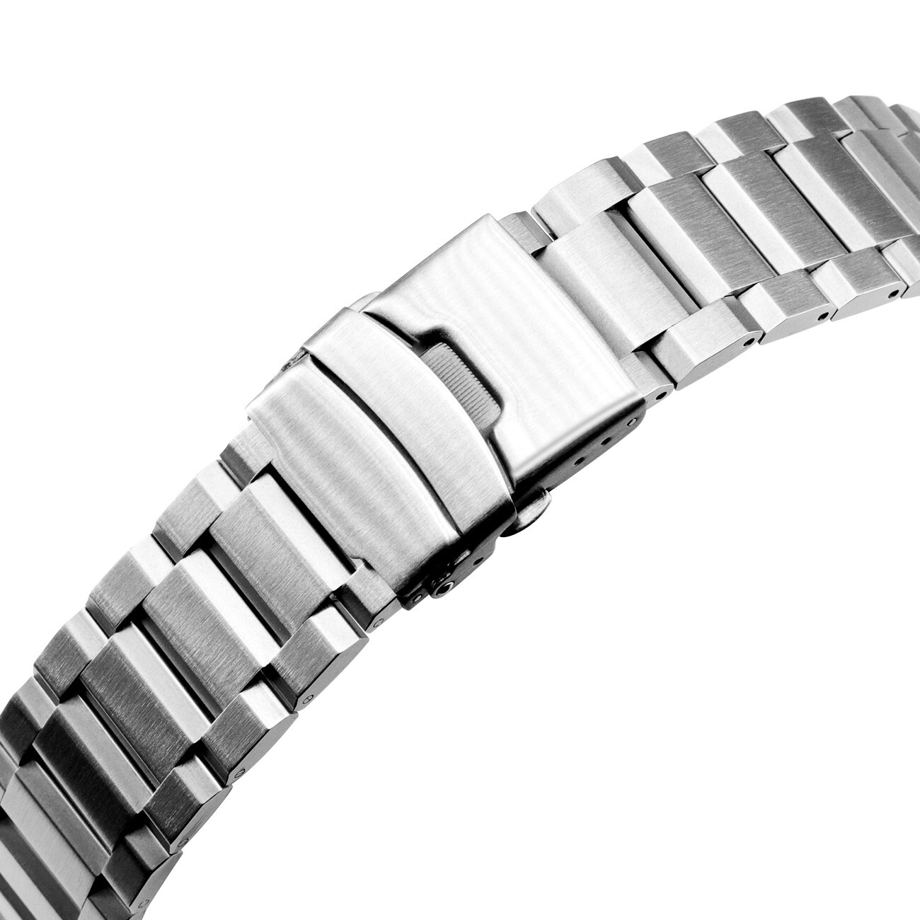 18mm 20mm 22mm 24mm Brush Metal Watch Band Solid Stainless Steel Bracelet Straps