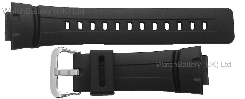GENUINE Casio Watch Strap Band for G-100 G-101 G-200 G-2110 G-2300 G-2310 -BLACK