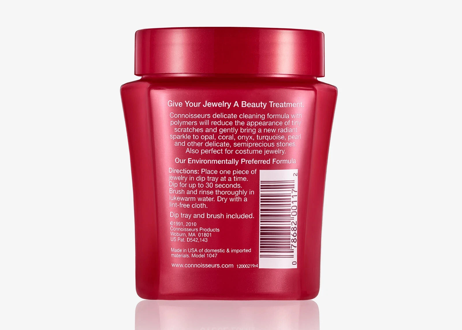 Connoisseurs Delicate Jewelry Cleaner for Pearl & Fashion Jewelry Dip 8Oz.