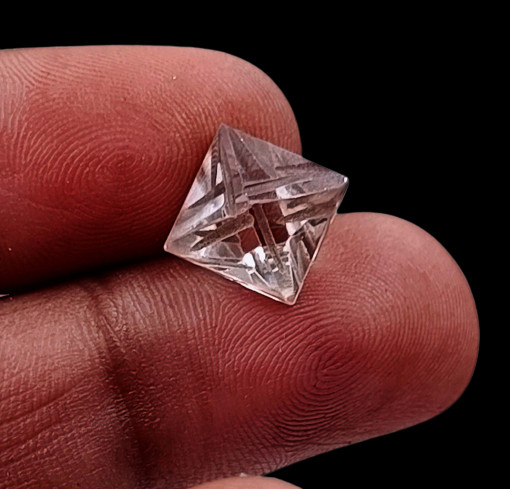 4.10 CT F COLOR VVS1 CLARITY DIAMOND COLORLESS EGL CERTIFIED RAW LOOSE CVD MNG