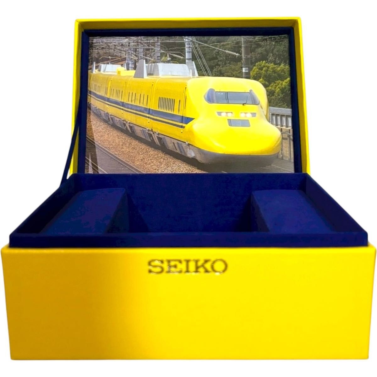 SEIKO Doctor Yellow Quartz Limited Yellow Watch