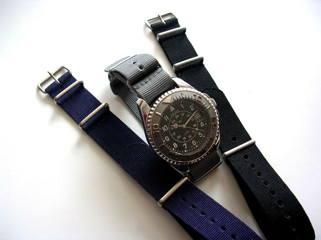 NATO G10 ® Ballistic nylon 2 3 4 5 pack watch band strap RAF Military IW SUISSE