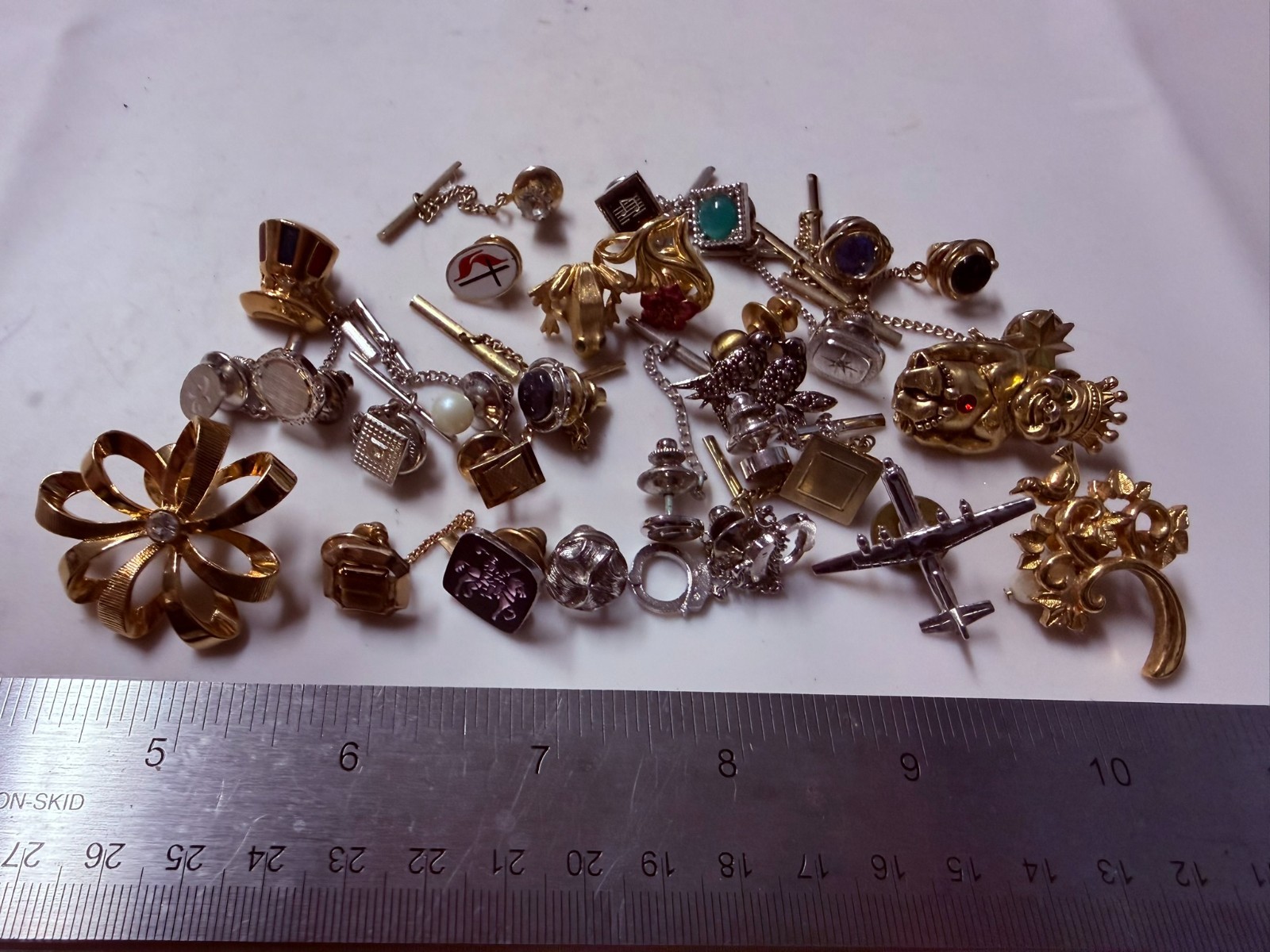 Collection Lot Amazing Variety Vintage + Modern Tie Tacks #Decoration – V15