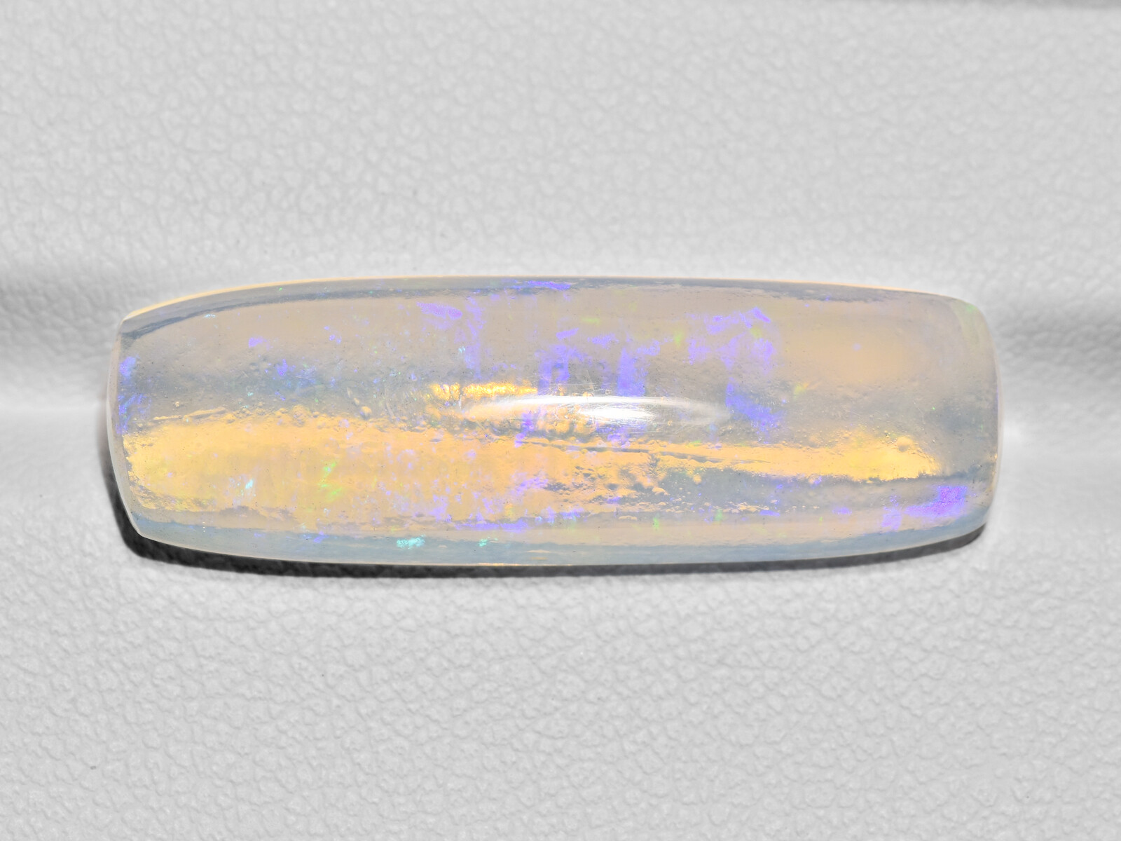 IGI Certified ETHIOPIA Opal 10.99 Cts Natural Untreated Very Light Yellow