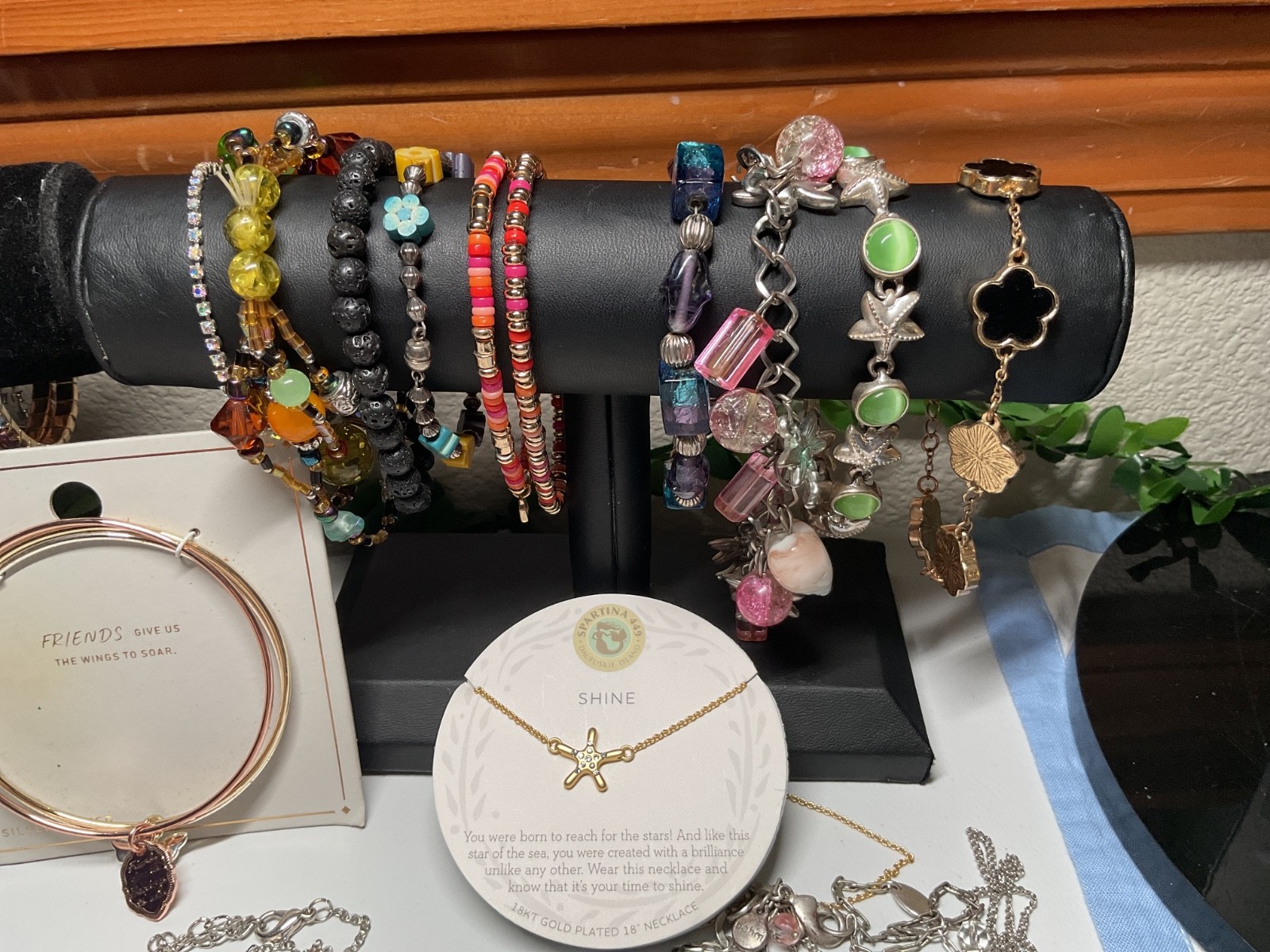 Teens kids young adults mixed jewlery lot of earrings, necklaces, bracelets