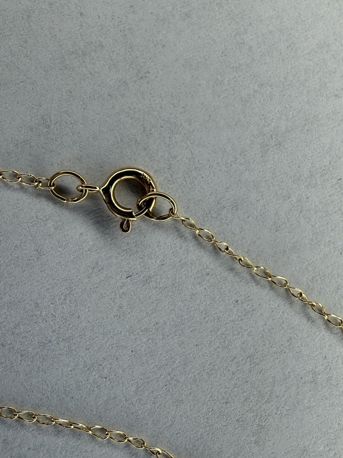 Two Tone Diamond Heart Necklace-10K ESTATE