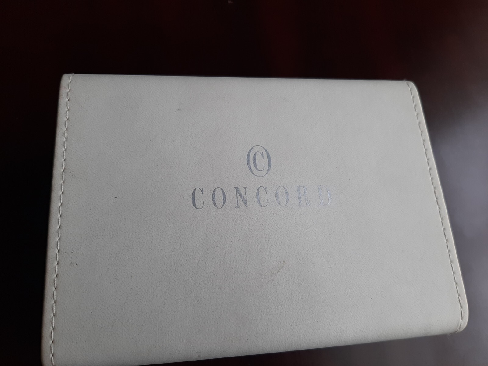 Concord Mariner White Dial Stainless Steel Quartz Swiss Watch Sapphire Crystal