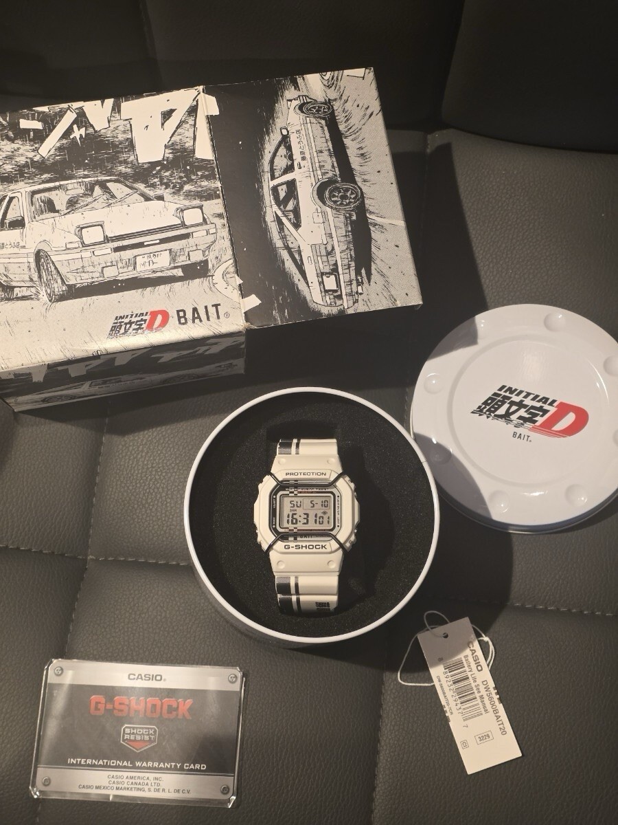 Casio G-SHOCK x BAIT Initial D Digital Quartz STATESIDE VERY RARE!!!!