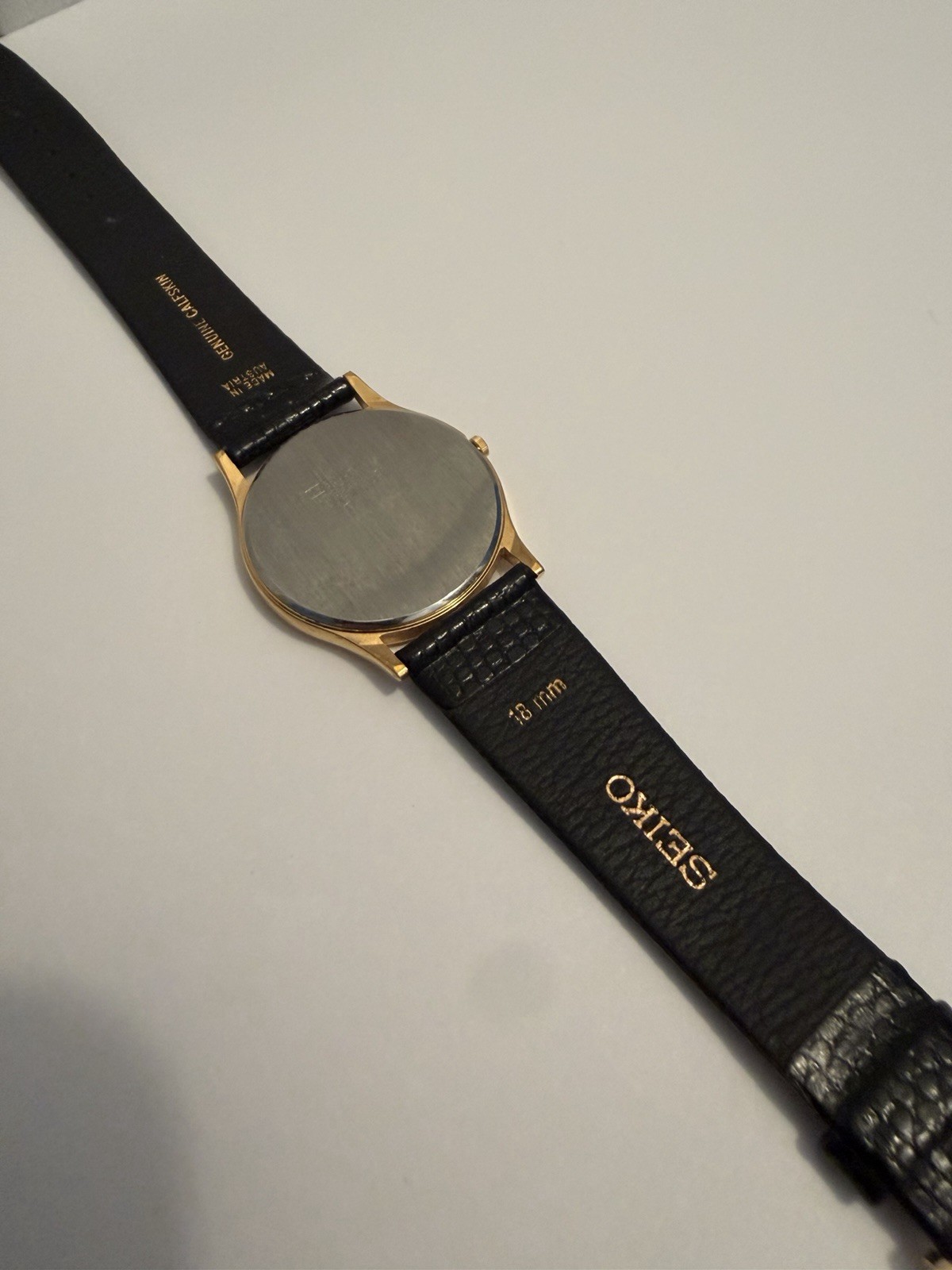Vintage Seiko Ultra-Thin 7N00-7001 Men’s Dress Watch w/ Original Band NICE 32mm