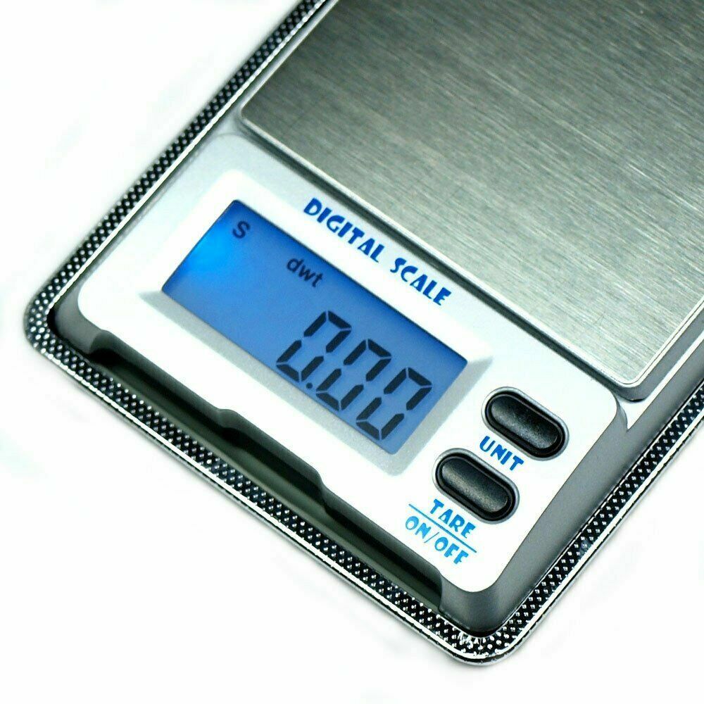 500g x 0.01g Digital Pocket Scale 0.01g Precision Jewelry Scale with Hard Case