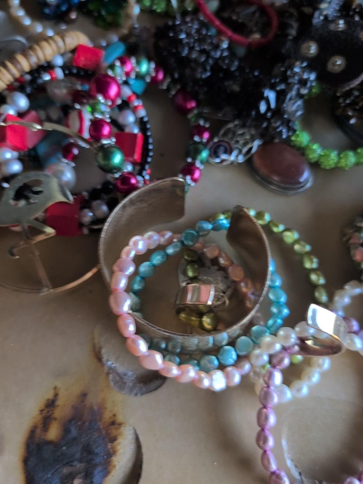 HUGE Vintage to Now ALL UNSEARCHED Jewelry Lot Wearable Craft Estate Find 4lbs