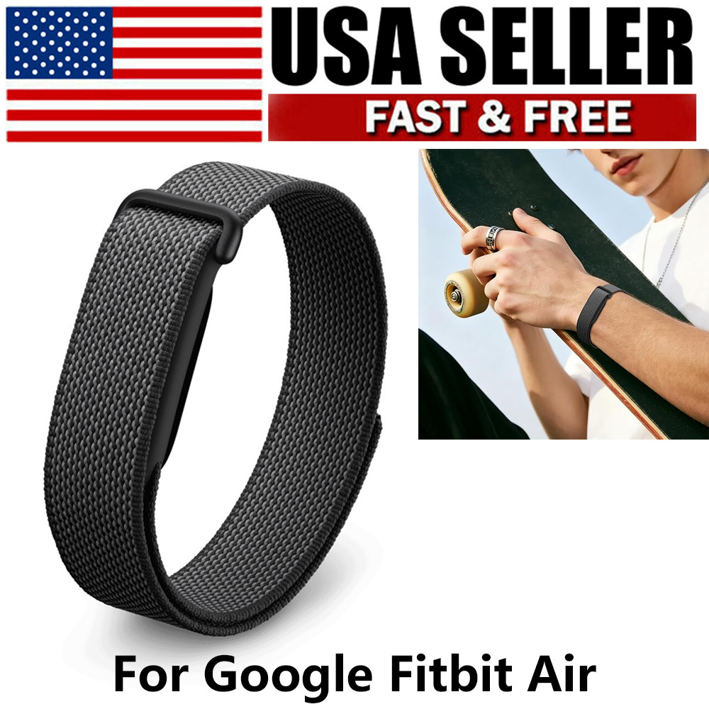 Nylon Adjustable Sports Loop Replacement Band Strap For Google Fitbit Air 2026