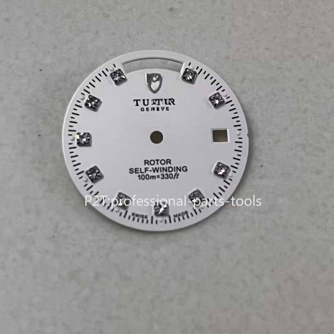 29mm Watch Dial Fits for 2834 Movement Tudor Classic Prince Date-Day Watch Face