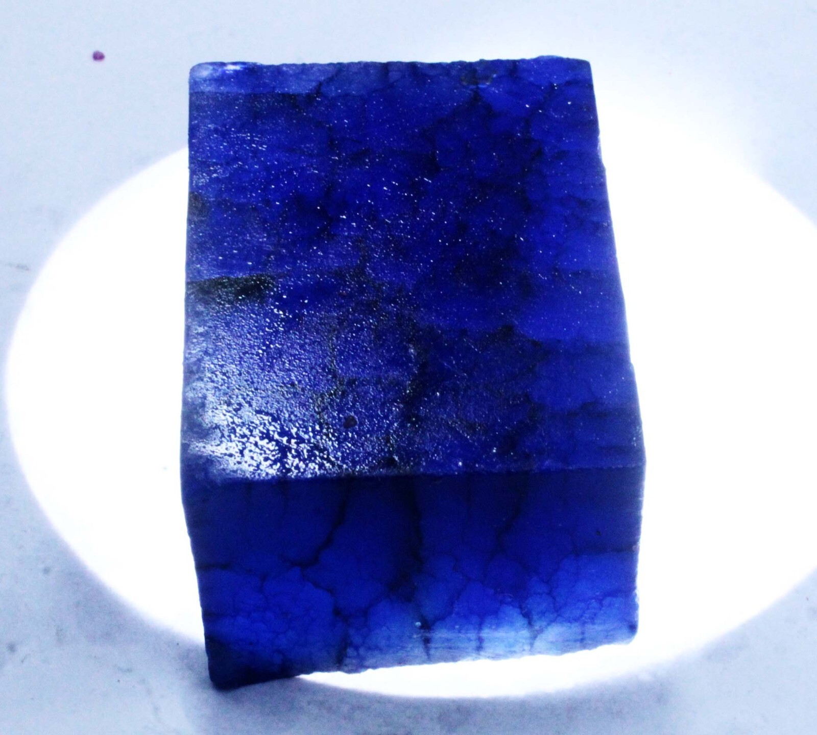 Natural Sapphire Blue Rough Uncut Huge Size 1050 Ct Certified Loose Gemstone