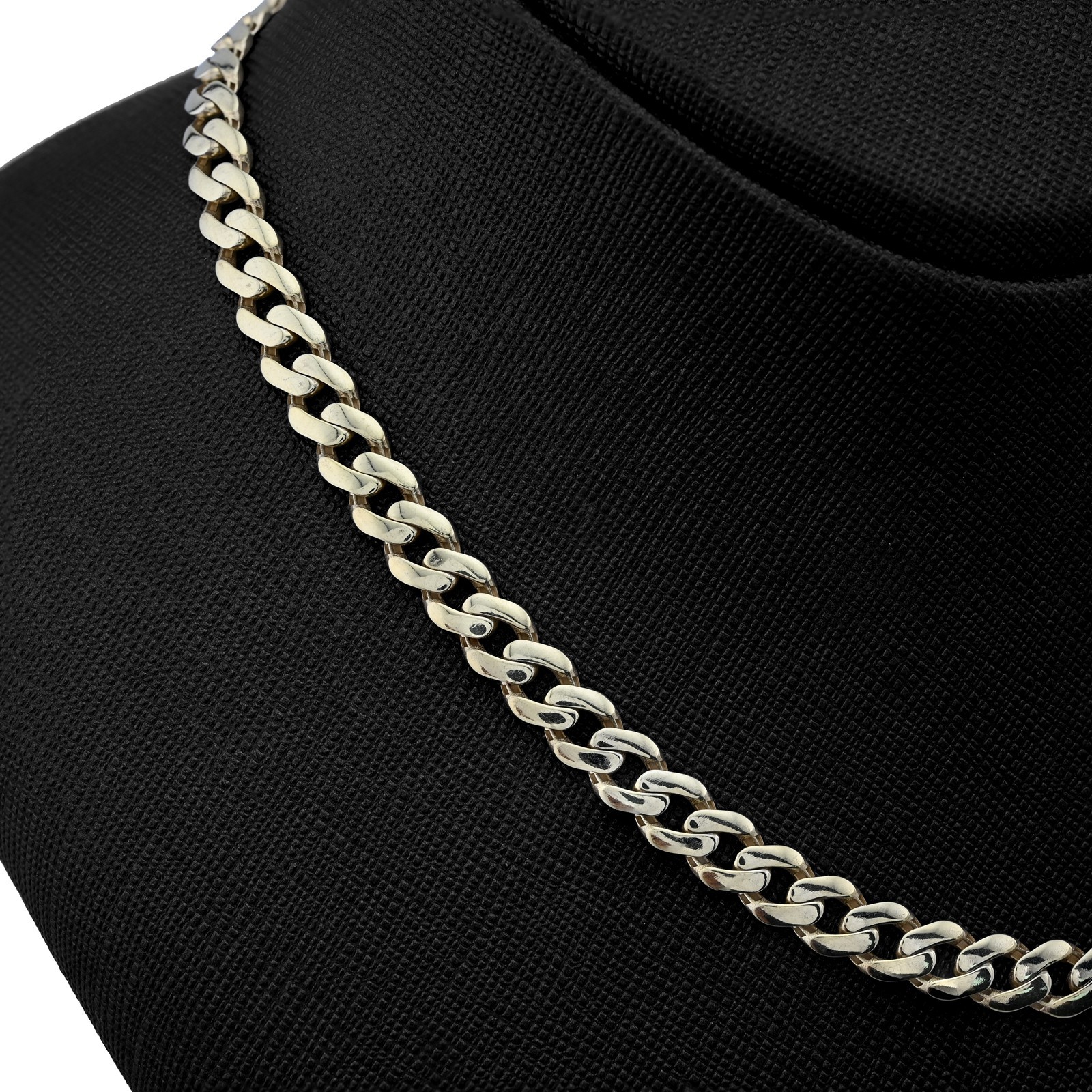 10MM Monaco Cuban Chain 24Inch Necklace 40.2g 1/10th 10k Yellow Gold Bonded 925
