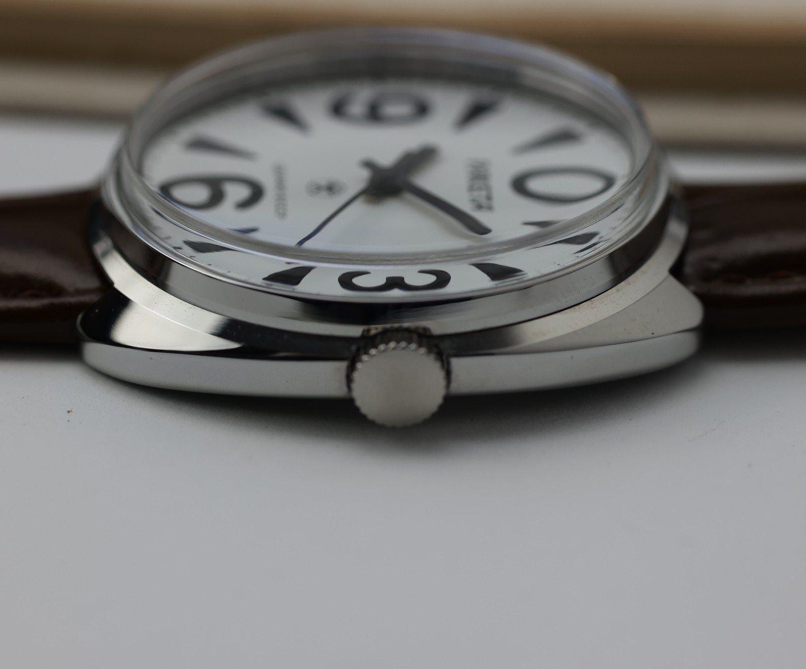 Raketa BIG ZERO mechanical 2609 Raketa Zero raketa 0 white watch case 38mm
