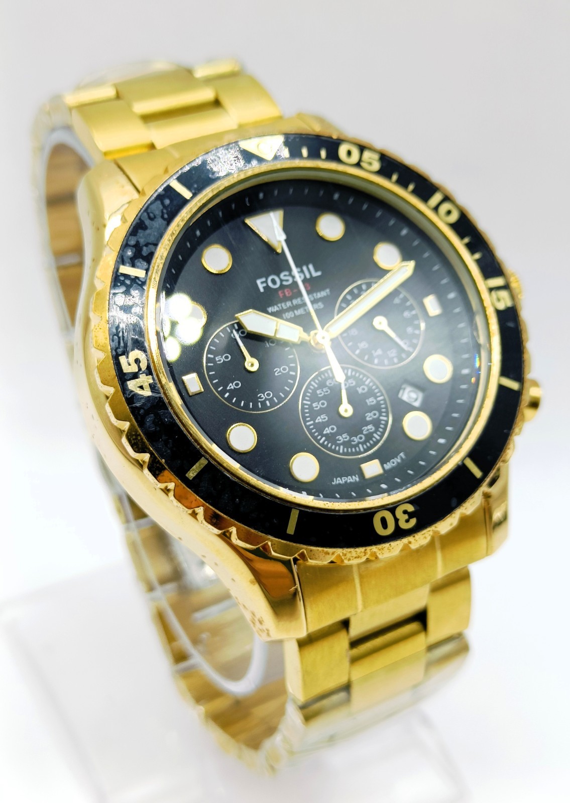 Fantastic Fossil Chronograph Date Indicator Quartz Analog Men’s Wrist Watch