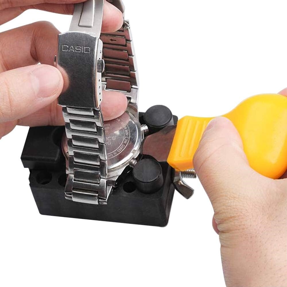 Watch Repair Kit 147 PCS Watch Battery Replacement Tool Kit Watch Remover Tool