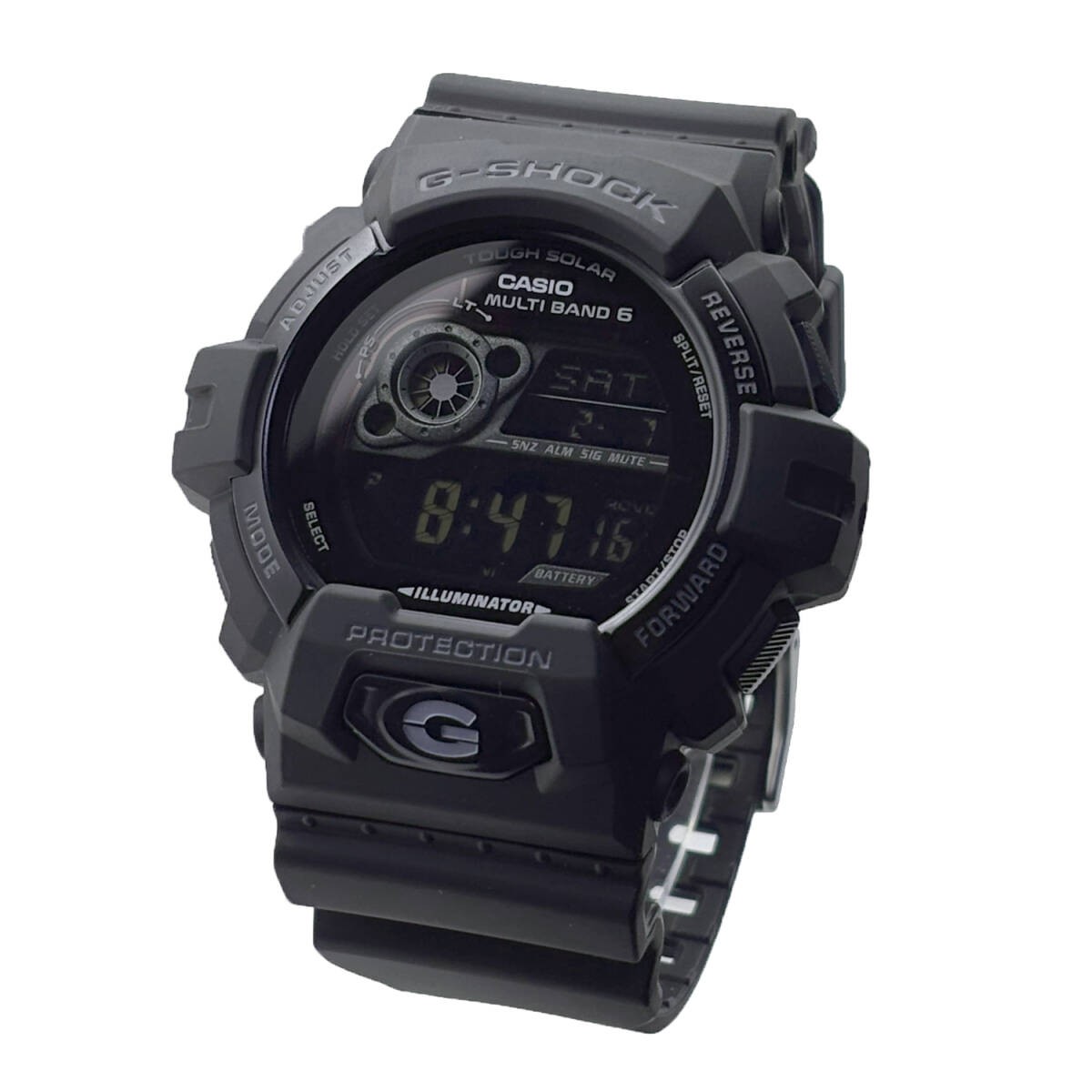 CASIO G SHOCK radio solar GW 8900A 1JF all black men’s wristwatch