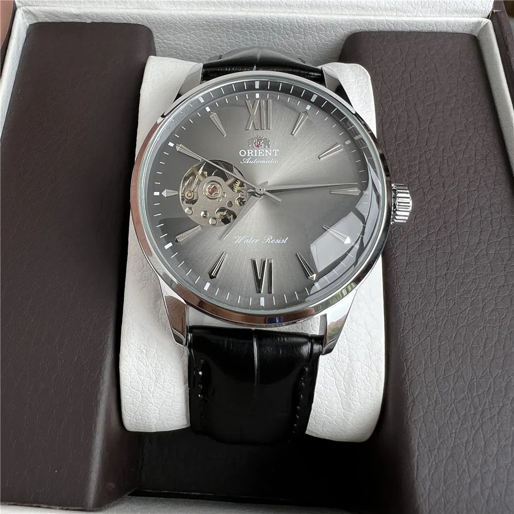 Orient Watch Bambino Classic Men Luxury Gift Automatic Mechanical Leather Strap