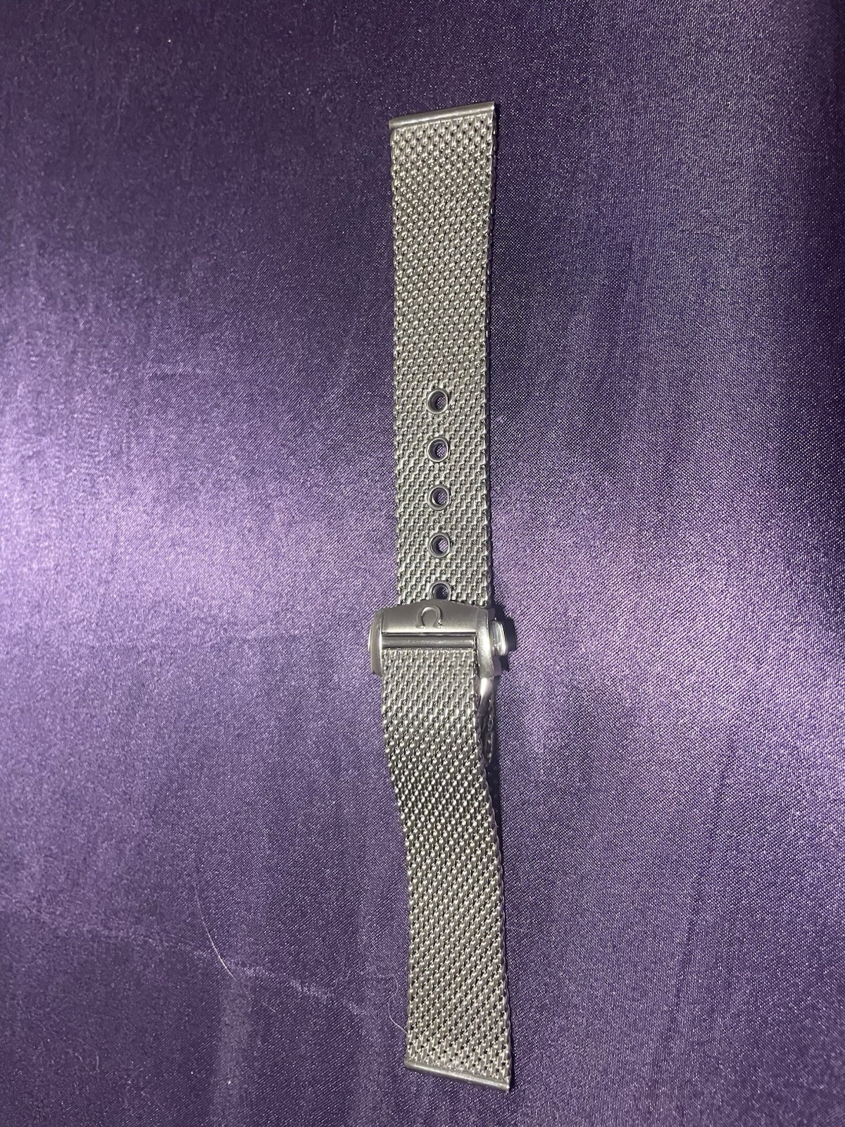 20mm Omega Braided Stainless Mesh Watch Strap (Bracelet Only!)