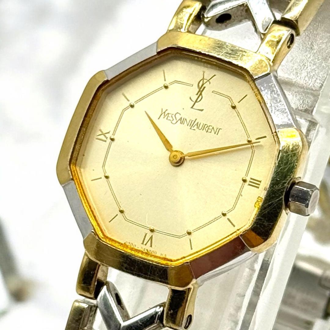 Working item Yves Saint Laurent Quartz New Battery Octagon