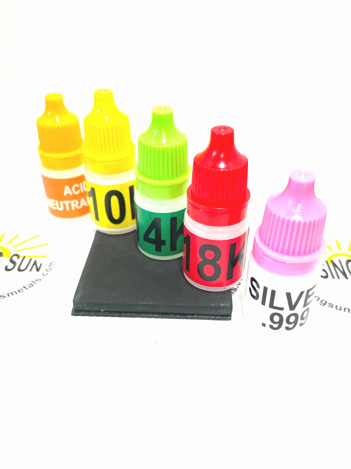 Gold Test, 10K 14K 18K 22K , .999/.925 Silver Test , Acid Neutralizer, Stone💰