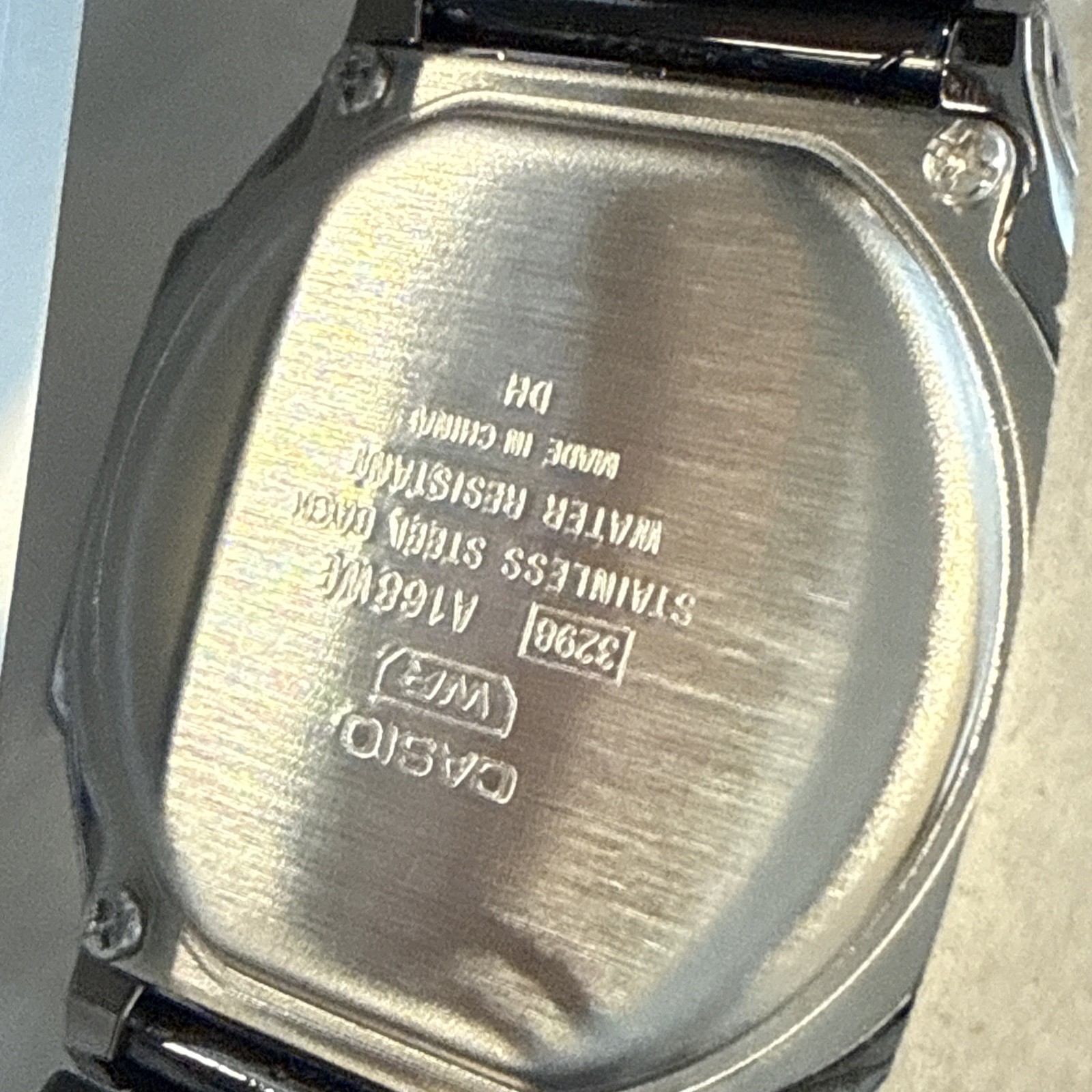 Casio A168WEMB-1B Vintage Black Digital Mesh Bracelet Men’s Watch New