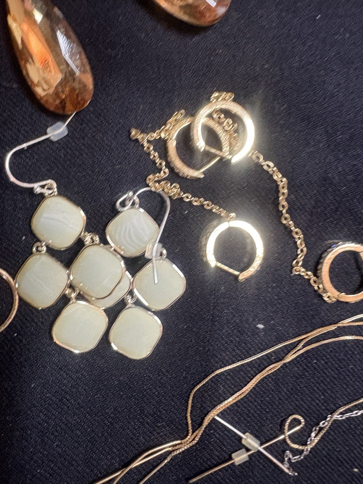 Ladies Fashion Earrings In Bulk, Assortment Hoops Dangles Rhinestones Etc.