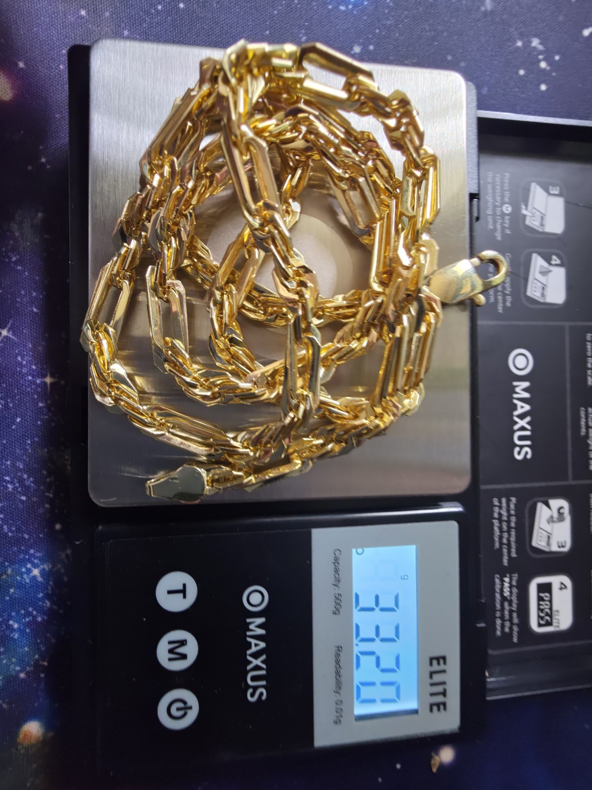 14K Gold Filled 24″ Open Milano Link Chain 5.0mm 32 grams 14k stamped