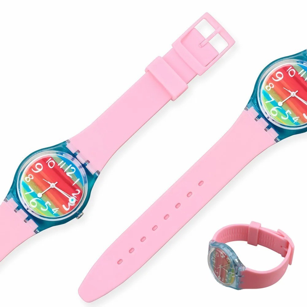 Wrist Watch Band Strap For Swatch 16mm 17mm 19mm 20mm Rubber Silicone Watchband
