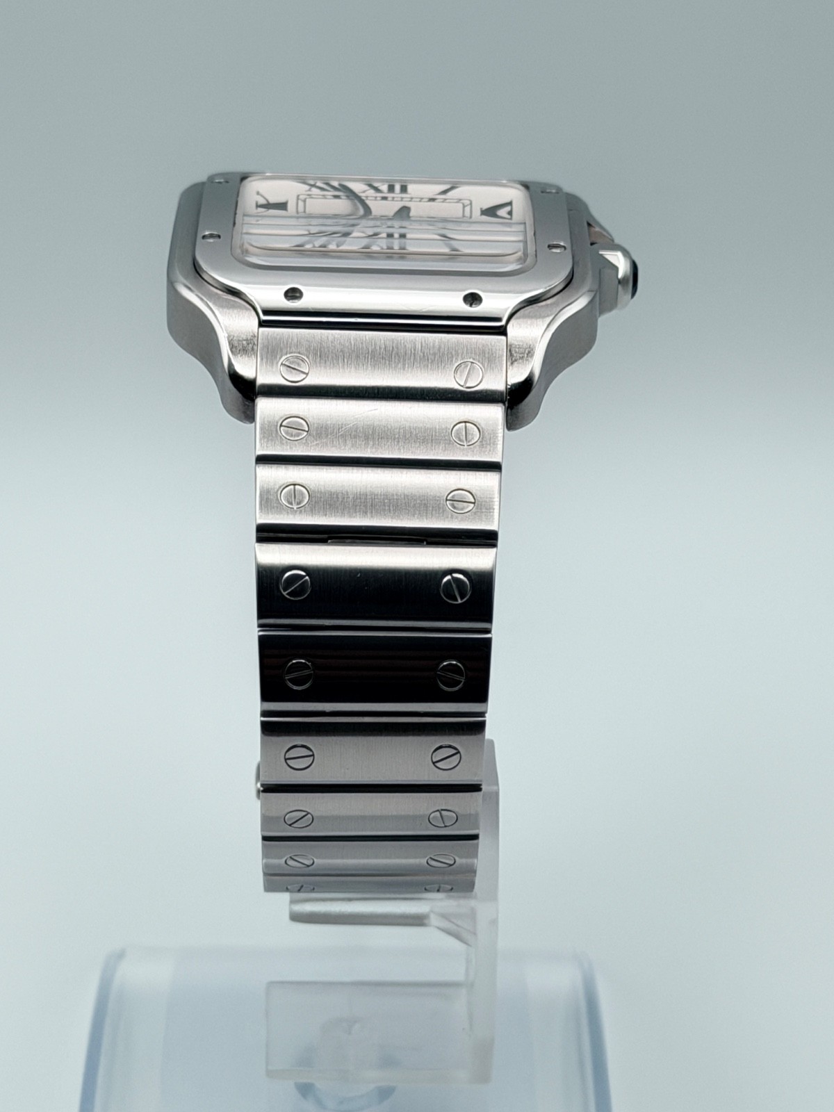 Santos de Cartier Large WSSA0018 | Full Set | 2 Extra Straps | Very Good