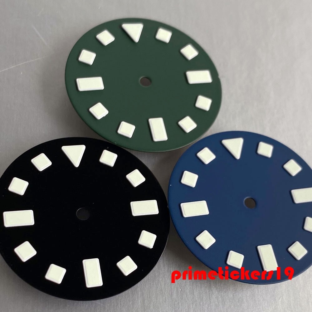 29mm Watch Dial+Snowflake Hands Set Fit NH35 NH36 NH38 ETA2824 PT5000 Mod Parts