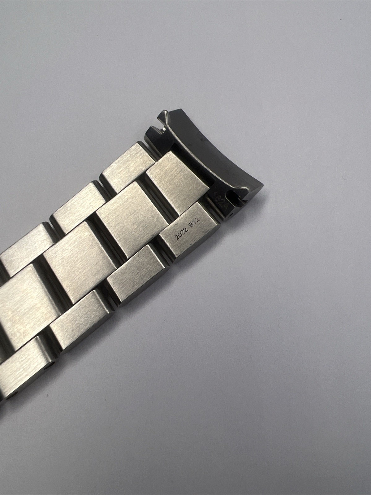 Authentic 22mm Breitling Brushed Satin Steel 162A Bracelet 20mm Deployant Clasp