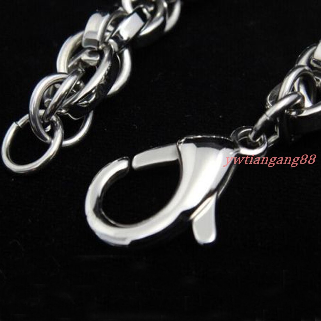 7-40″Stainless Steel Heavy Charming Mens Jewelry Silver 11mm Rope Chain Necklace