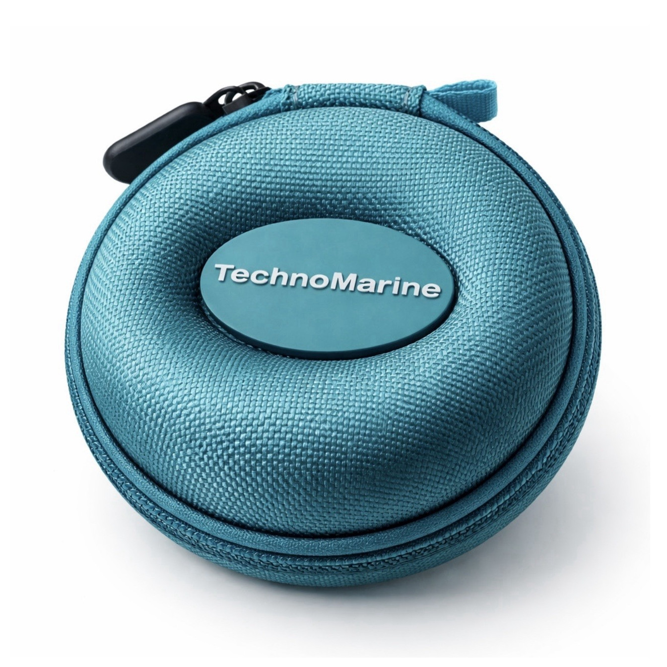 TechnoMarine Blue Fabric Round Watch Storage Box for 1-3 Watches 2010-Now