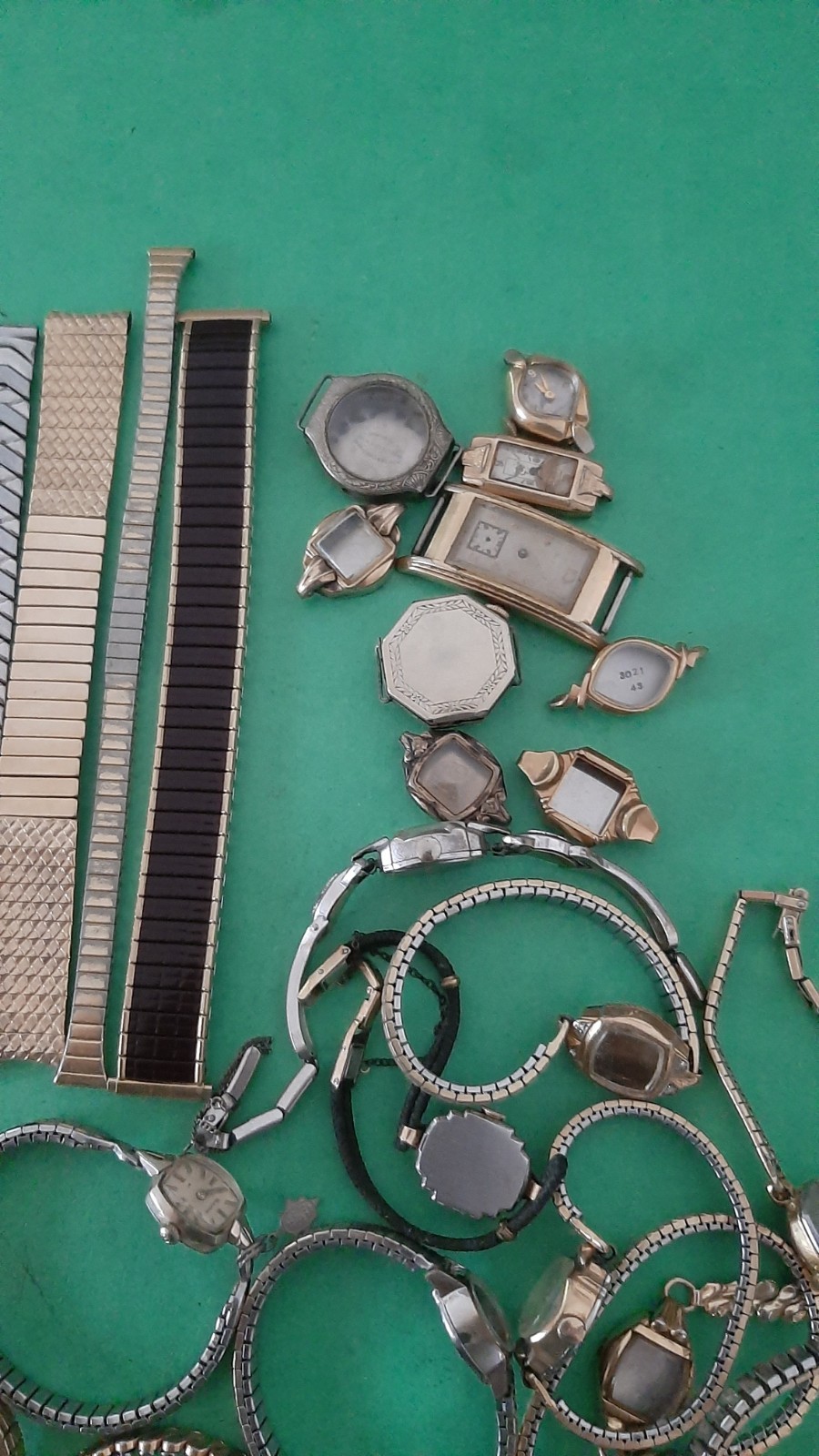 670 Grams GOLD Filled Rolled Wrist Watch Band Recovery Repair Scrap Lot Bulova