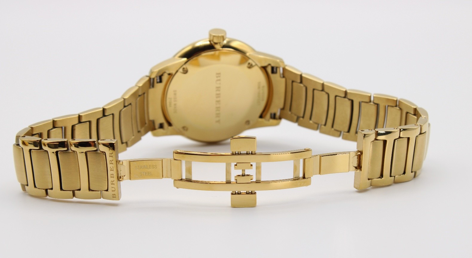 BURBERRY THE CLASSIC BU10006 Men’s Yellow Gold Watch