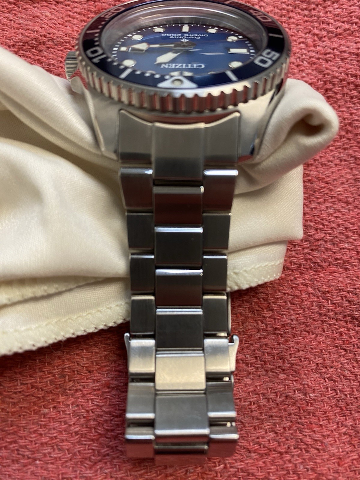 Citizen Promaster Dive Eco-Drive Blue Dial Mens Watch BN0260-54L